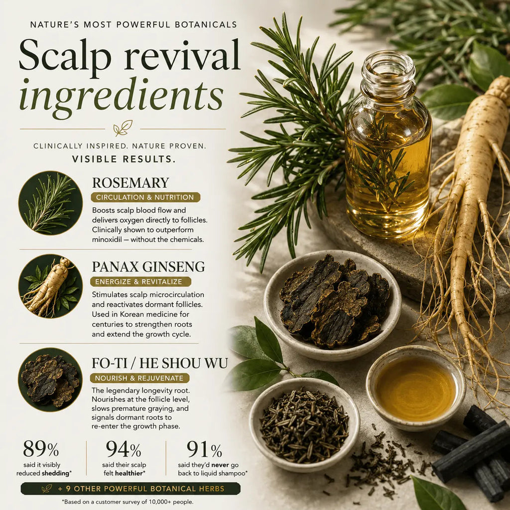 Korean Scalp Revival Bar - OliviaSkin